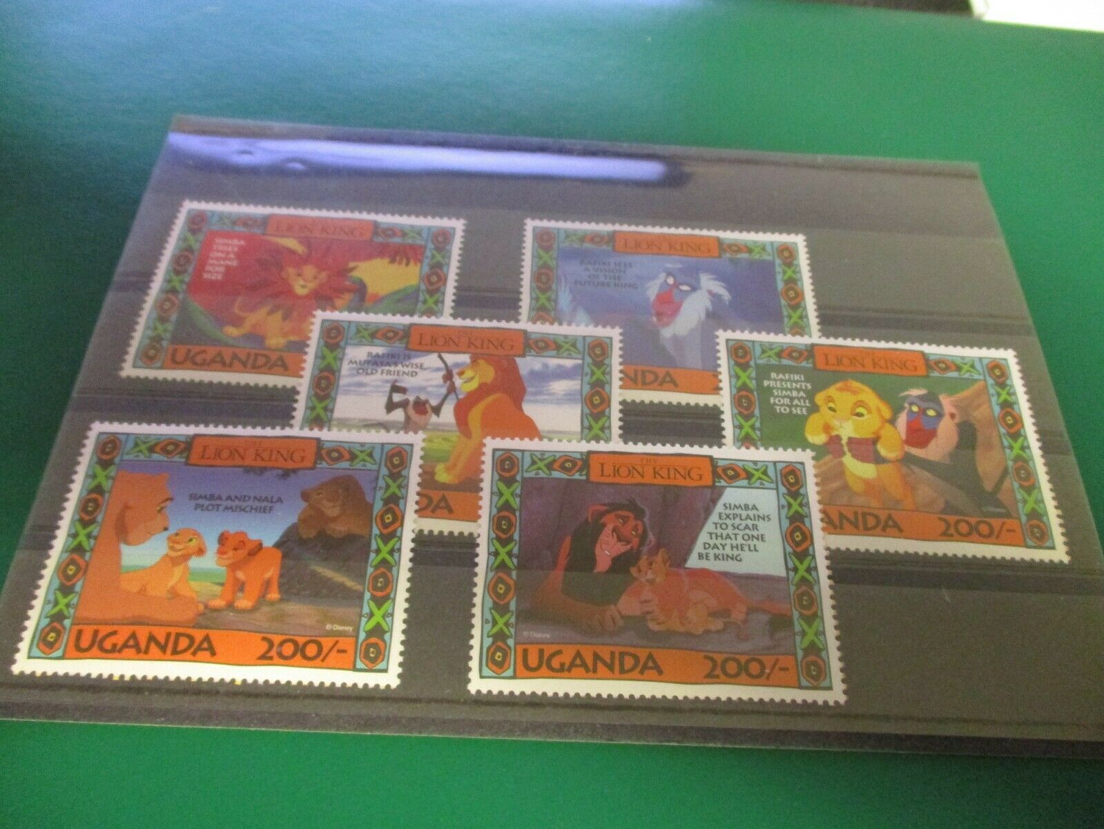 Walt Disney - Schöne Marken Uganda    F31